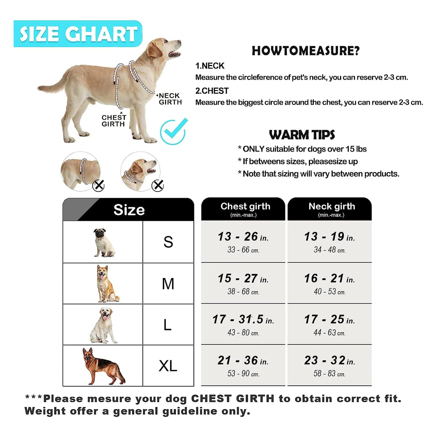 Adjustable Soft Padded No-Pull Dog Harness with Control Handle