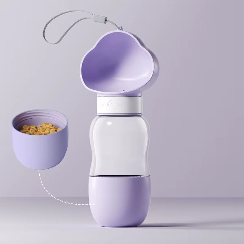 Portable Outdoor Dog Water Bottle - Companion Cup for Walking and Feeding