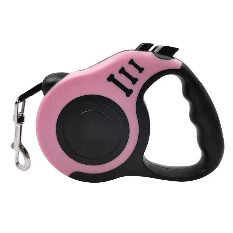 Retractable Dog Leash - 3 Meters and 5 Meters Automatic Flexible Traction Rope for Small, Medium, and Large Dogs