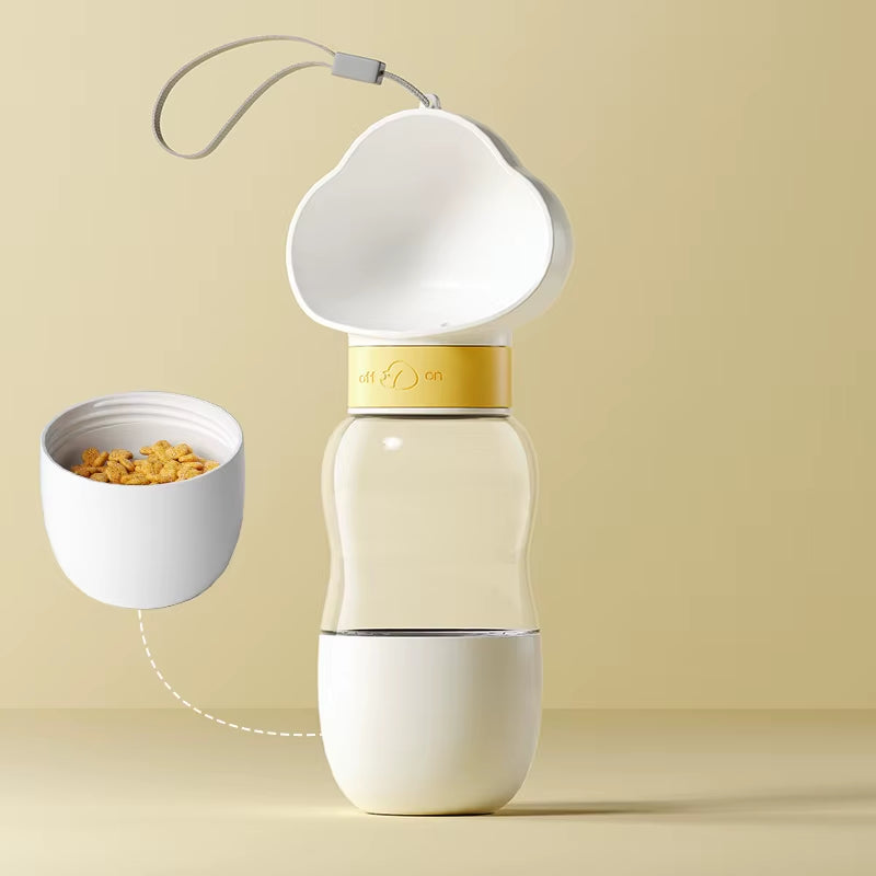 Portable Outdoor Dog Water Bottle - Companion Cup for Walking and Feeding