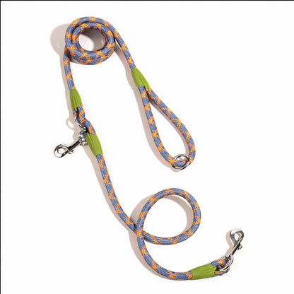 Reflective Hands-Free Nylon Dog Leash – Adjustable, Durable & Safe for Running and Walking