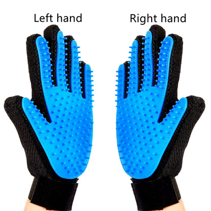 Silicone Bath Brush and Grooming Glove