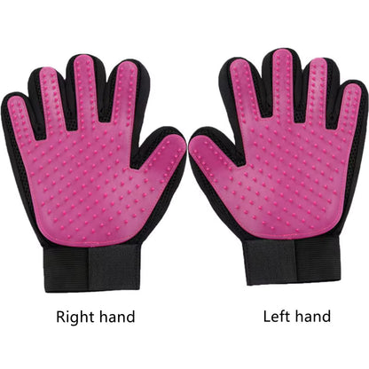 Silicone Bath Brush and Grooming Glove