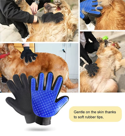 Silicone Bath Brush and Grooming Glove