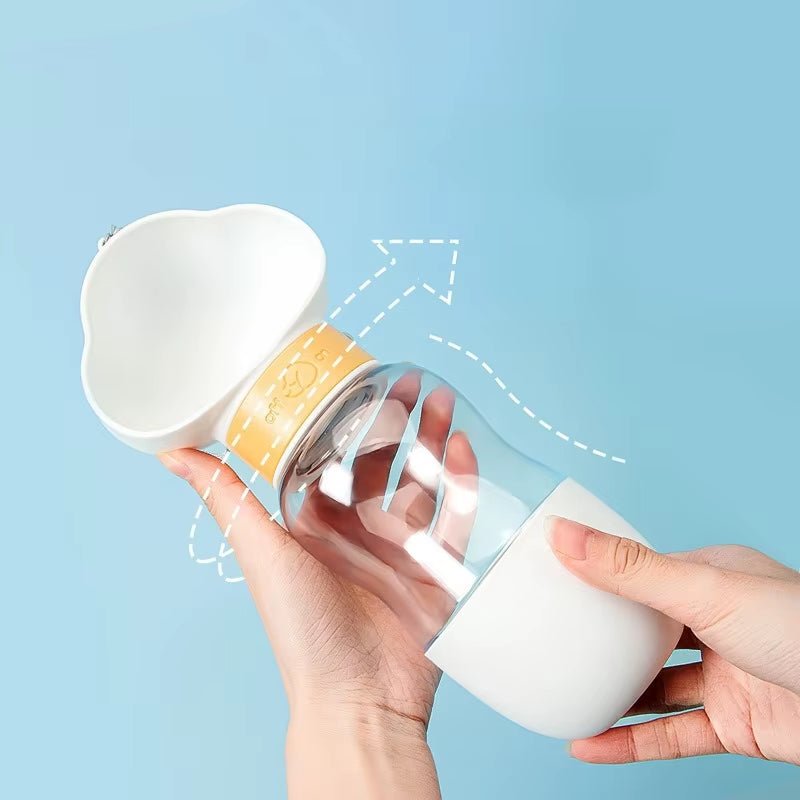Portable Outdoor Dog Water Bottle - Companion Cup for Walking and Feeding
